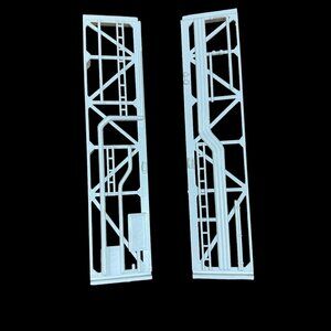 Marx Cape Kennedy GANTRY SIDES Playset Canaveral Atomic Mercury 1960s Vintage